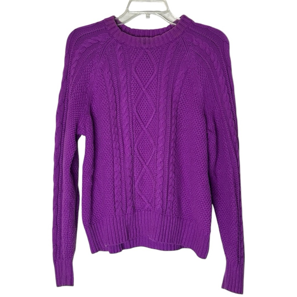 Gap Cable Knit Fishermans Sweater Medium Cotton